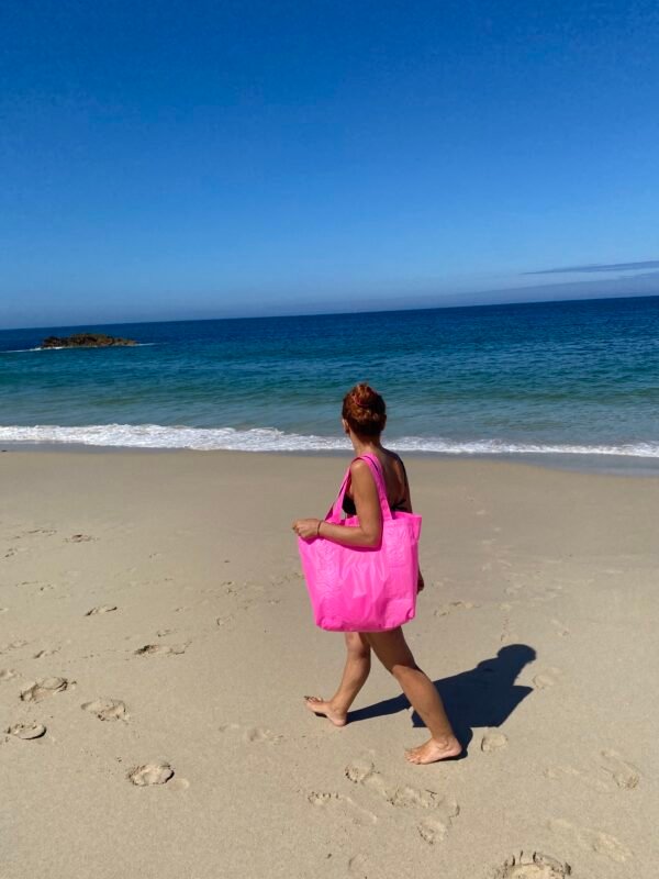 Bolsa Rosa de playa de vela spinaker de Aqualata
