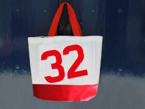 Bolsa Personalizada y Cinta Portallaves roja